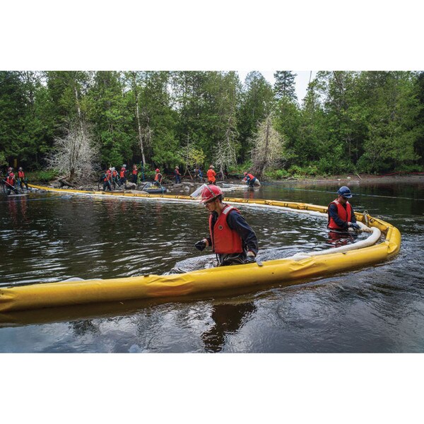 PCB650-20 PVC Floating Containment Booms | Contain Oil Spills Marine Situations | Ocean Spill Containment | Open Water | Spills on Water | Marine Spills | Spill Clean Up | Spill Containment | Ecospil
